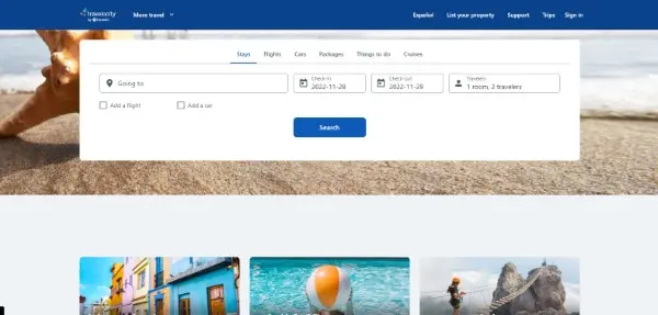 Travelocity هو واحد من أفضل مواقع حجز الطيران
