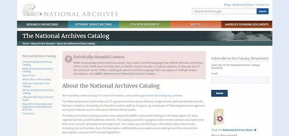 Archives هي مكتبة رقمية أمريكية غير ربحية