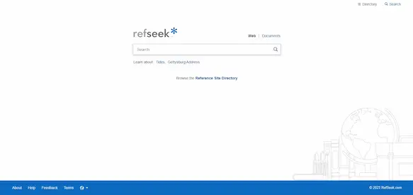 RefSeek هو واحد من أفضل محركات البحث العلمي الأكاديمي