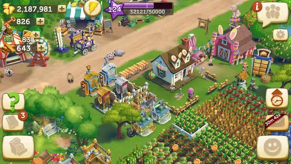 لعبة المزرعة FarmVille 2