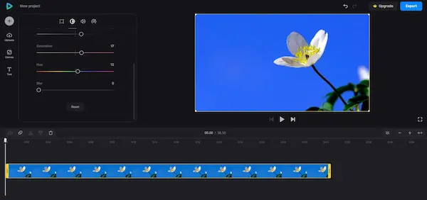 Clideo هو أحد مواقع تعديل جودة الفيديو المشهورة