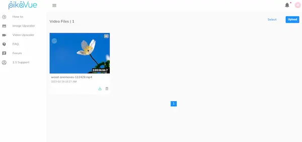 Pikavue هو أقوى موقع تحسين جودة الفيديو مجاناً