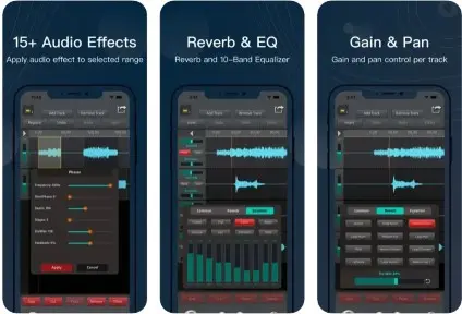 SoundLab Audio هو عبارة عن استوديو إنتاج وتحرير صوتي متكامل
