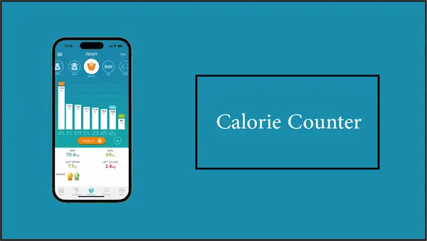 Calorie Counter + هو برنامج حساب السعرات الحرارية لعمل على أجهزة الايفون والاندرويد