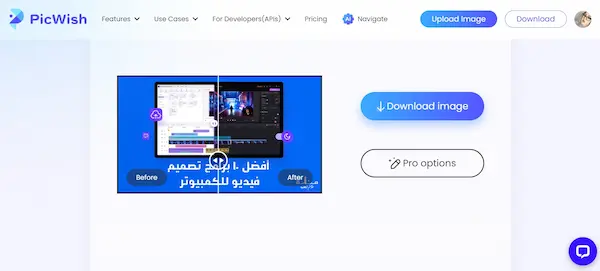 Picwish هو موقع توضيح الصور المشوشة الرائع والغني عن التعريف