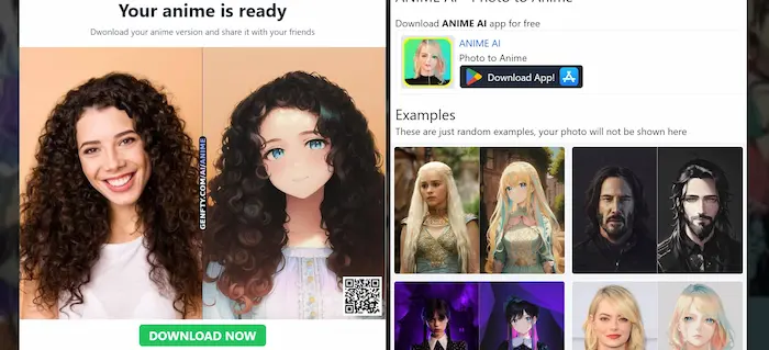 Genfty هو أقوى موقع تحويل الصور إلى انمي بكل معنى الكلمة