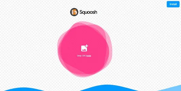 موقع Squoosh لتعديل حجم الصور