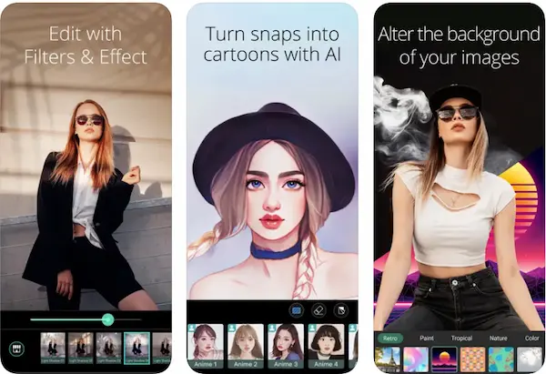 PhotoDirector هو برنامج تعديل الصور فلاتر وتأثيرات يقدم مجموعة قوية