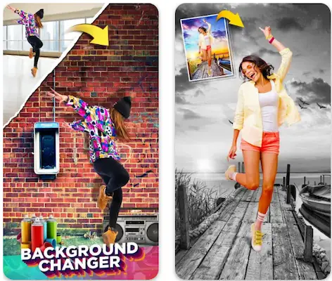 Retouch Pics هو برنامج قص الصور وتغيير خلفية الصورة