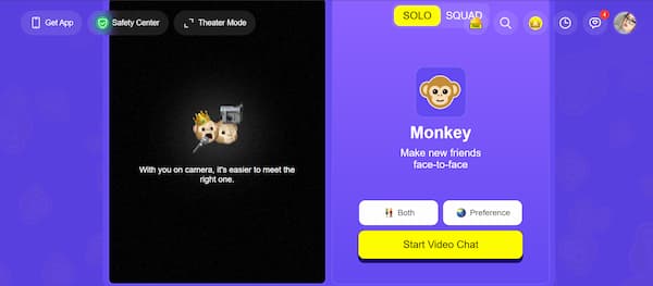 Monkey هو موقع دردشة عشوائية مجاني اكتسح الساحة بين الشباب